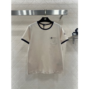 Moncler 몽클레어 몽클레르 배색 시보리 포켓 반팔 티셔츠 의류