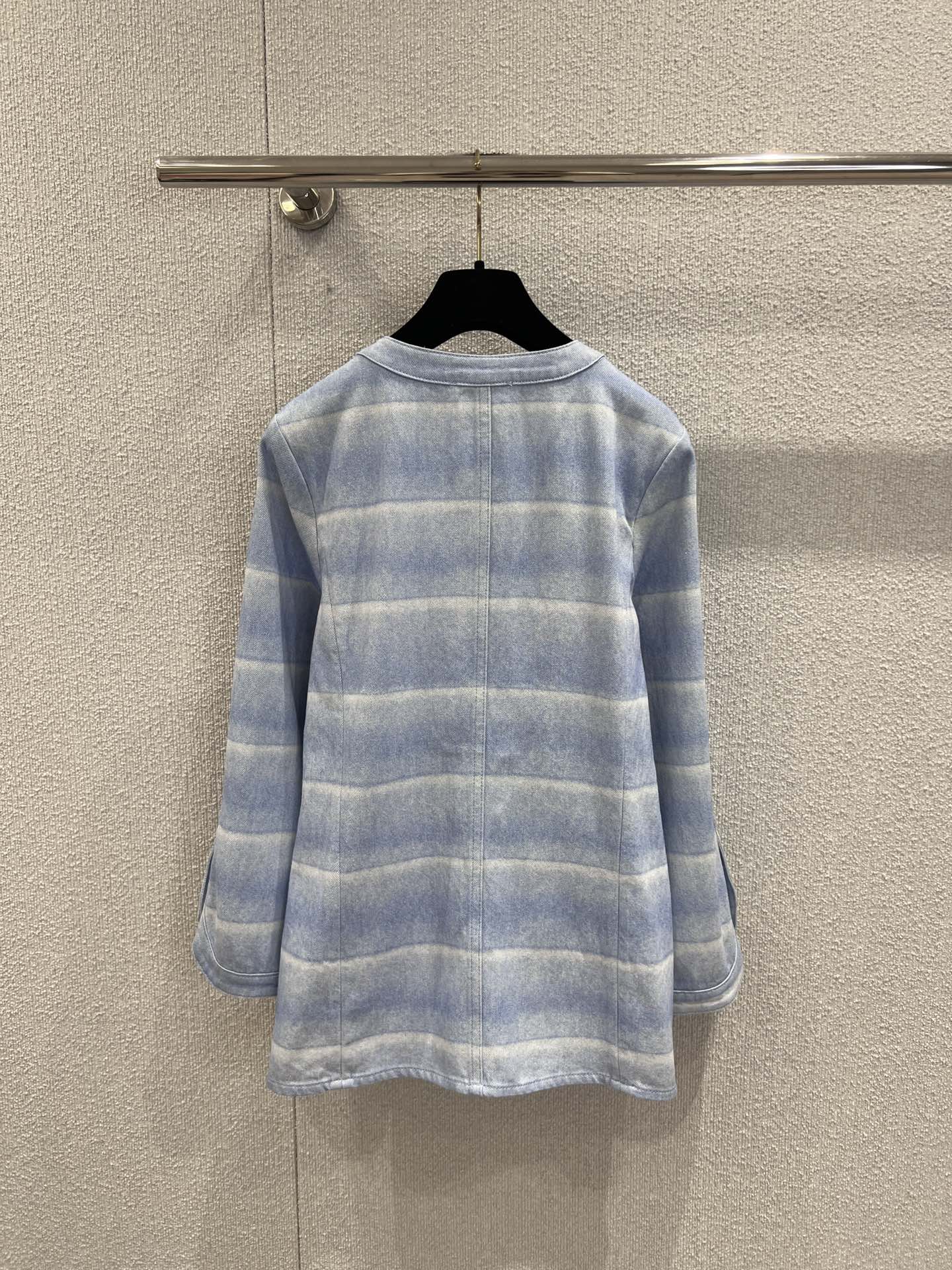 Chanel 샤넬 26C 크루즈 스트라이프 데님 자켓 재킷 의류