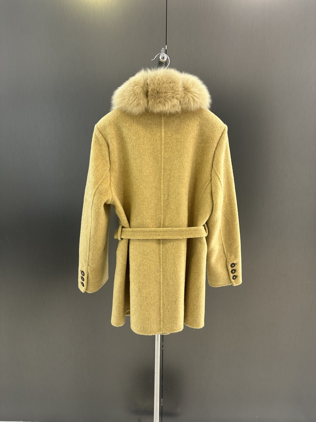 막스마라(Max Mara) 핀란드 폭스 퍼 울 자켓 재킷 의류