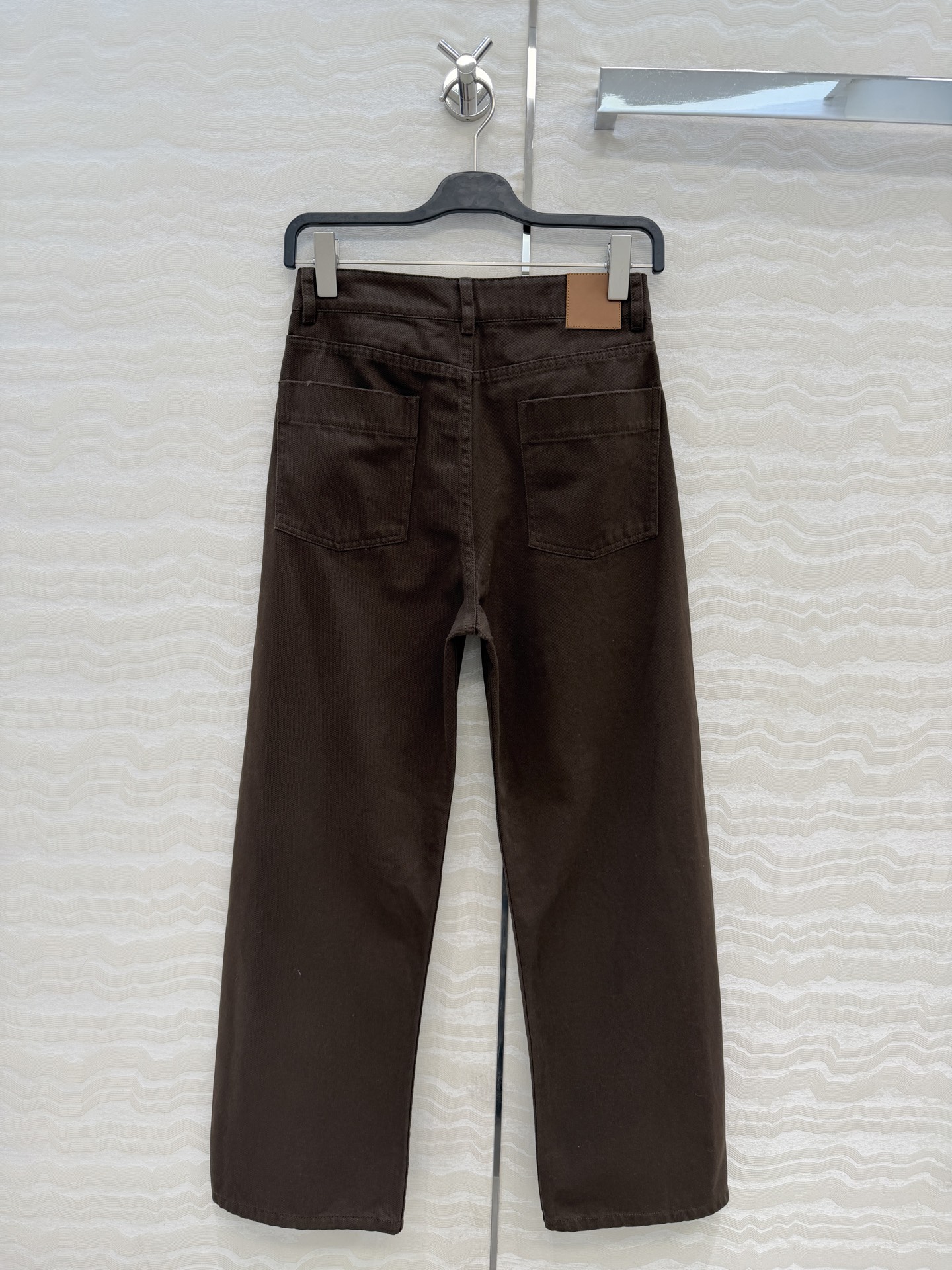 더 로우(The Row) 스타일 바게트 스트레이트 데님 팬츠 바지 의류