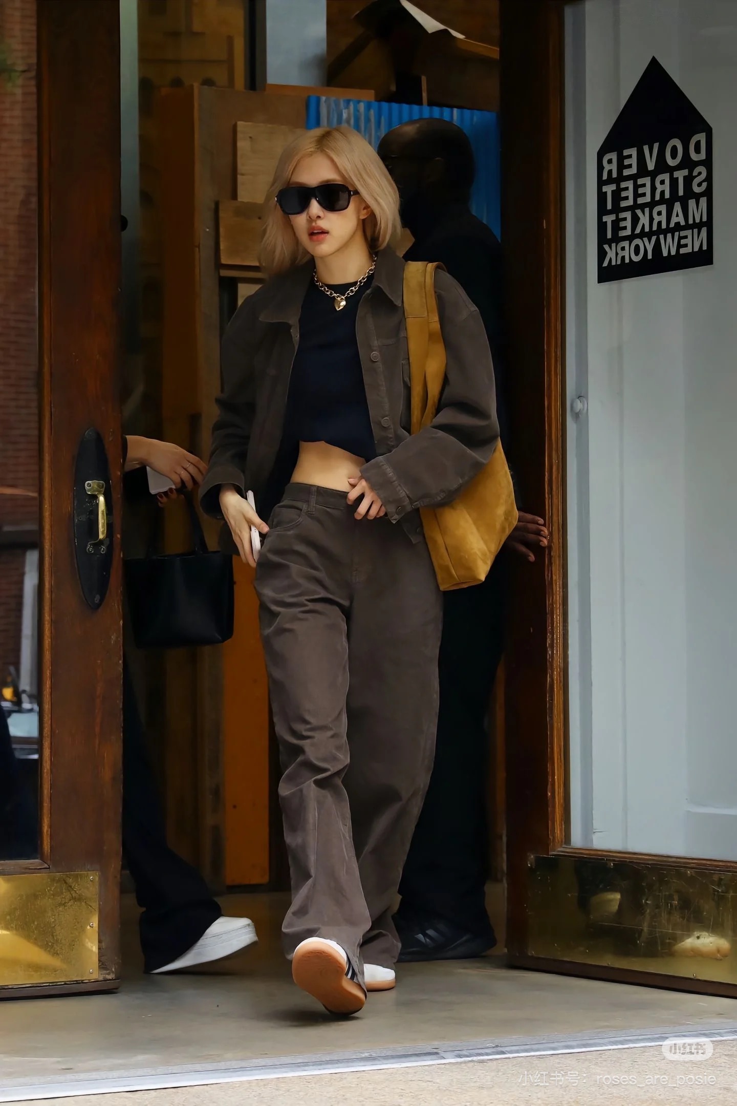 더 로우(The Row) 스타일 바게트 스트레이트 데님 팬츠 바지 의류