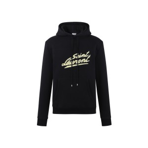 SAINT LAURENT YSL 생로랑 로고 프린트 후드티 의류