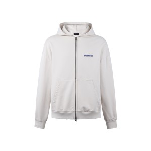 BALENCIAGA 발렌시아가 로고 자수 후드 집업 재킷 의류