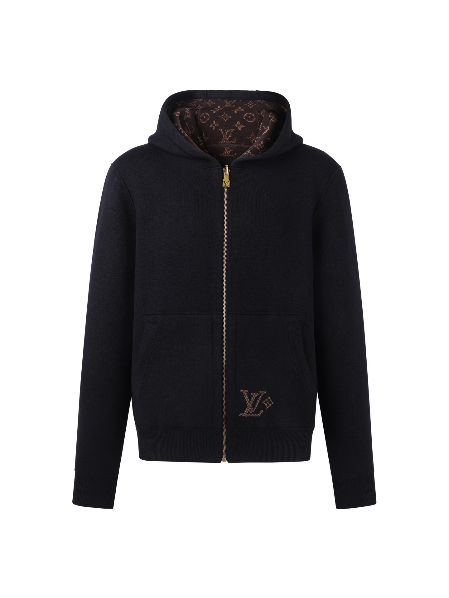 LOUIS VUITTON LV 루이비통 리버시블 후드 집업 웨이스트 재킷 자켓 의류