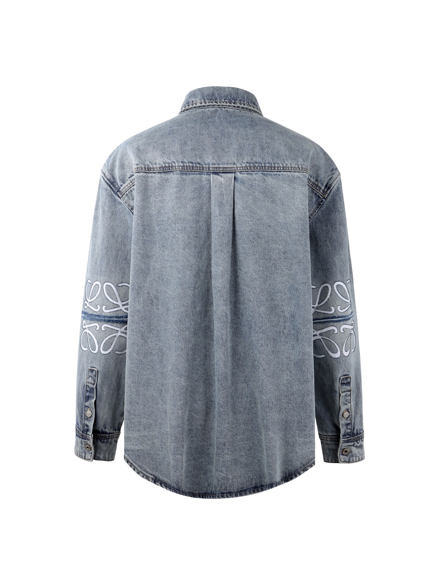 LOEWE 로에베 레이저 번아웃 데님 자켓 재킷 의류