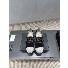 CHANEL 샤넬 리본 체인 로퍼 신발