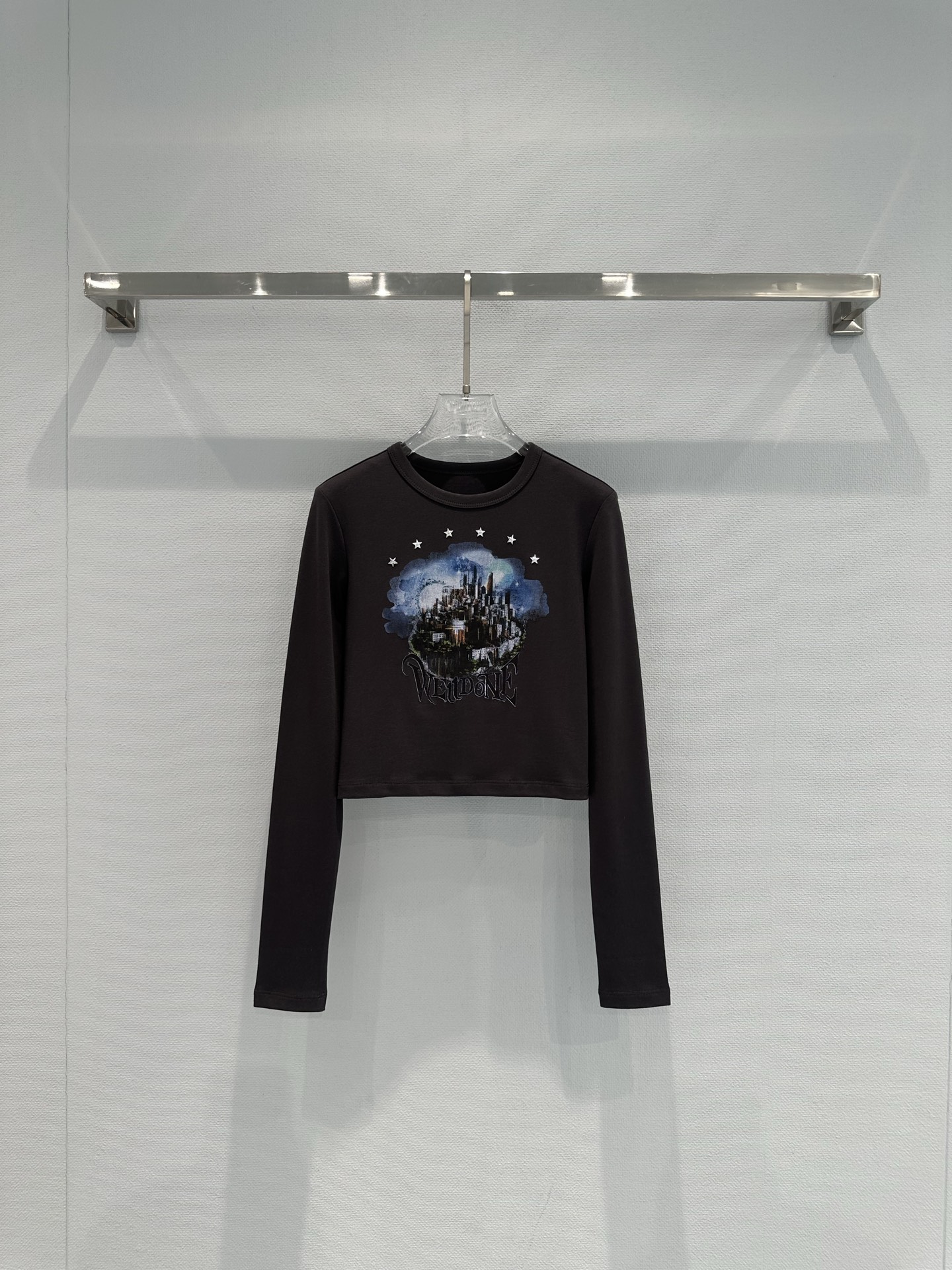 WE11DONE 웰던 스타 시티 그래픽 반팔 티셔츠 의류