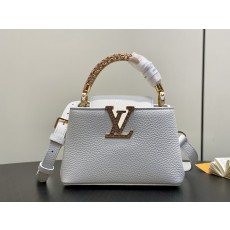 LV Capucines Mini Handbag (LV 루이비통 카퓌신 미니 핸드백 가방) - M14177 21cm