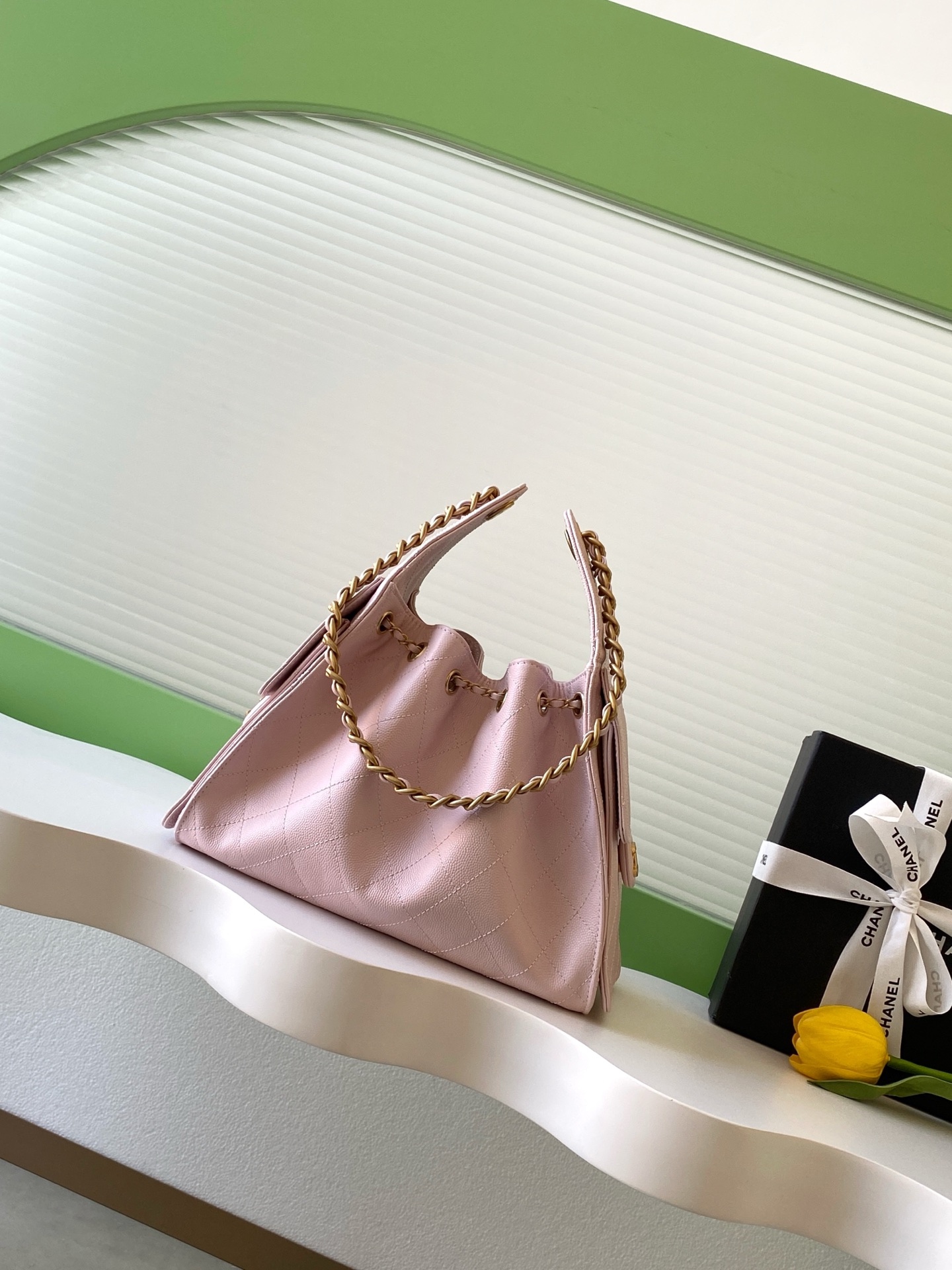 Chanel 25 Bag Caviar Hobo (샤넬 25백 캐비어 호보백 가방) - AS5293 스몰