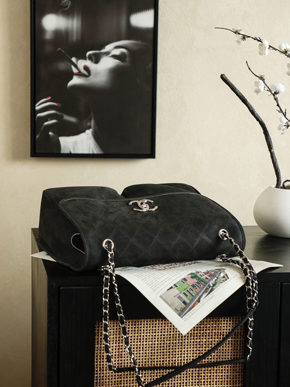 Chanel 샤넬 빈티지 에어포트백 (Airport Bag) 숄더백 가방