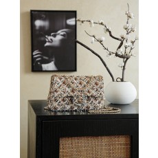 Chanel 샤넬 시퀸 자수 미니 CF 핸드백 (20cm) 숄더백 가방