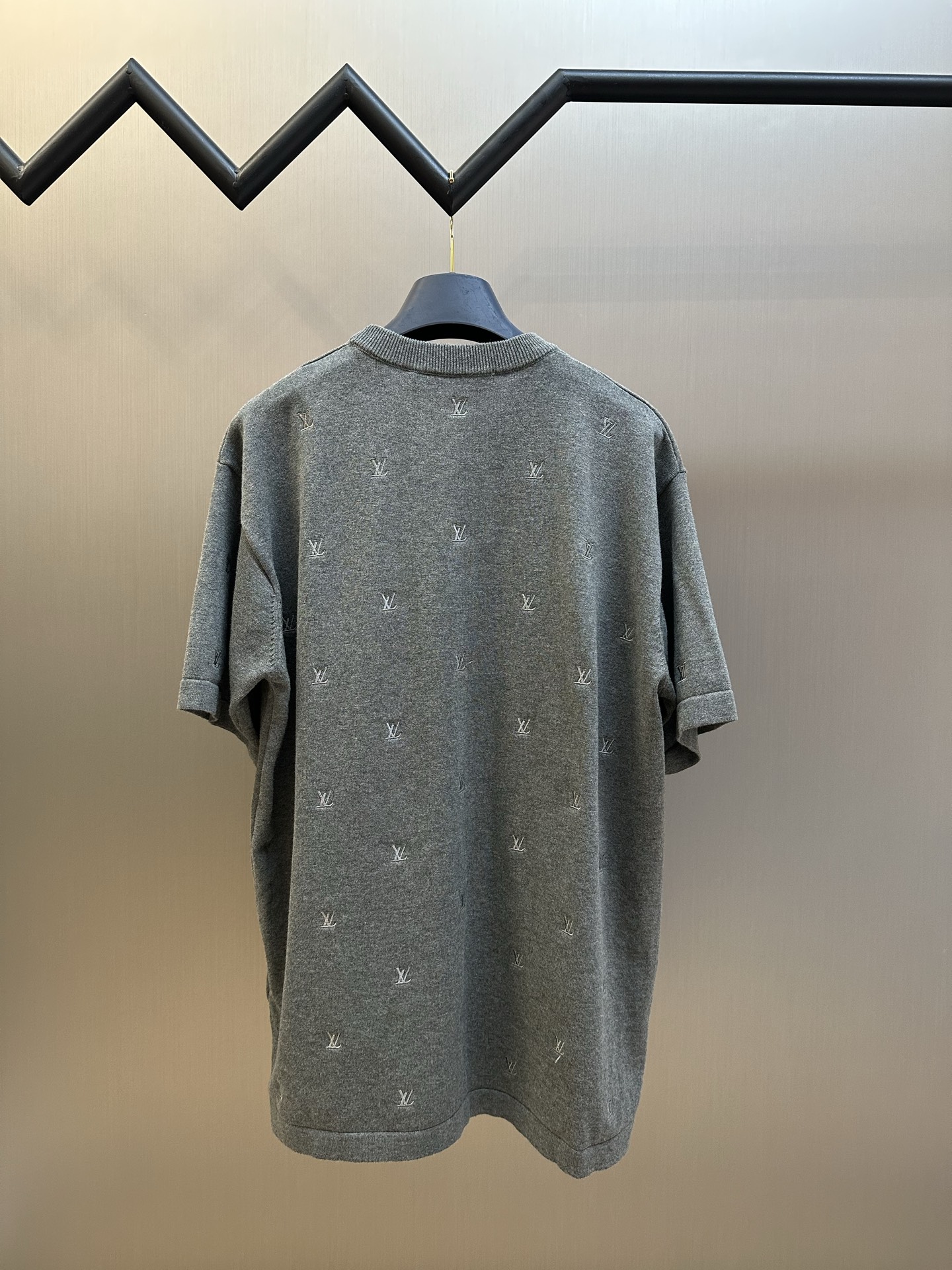 LV 루이비통 스몰 자수 니트 반팔 티셔츠 의류