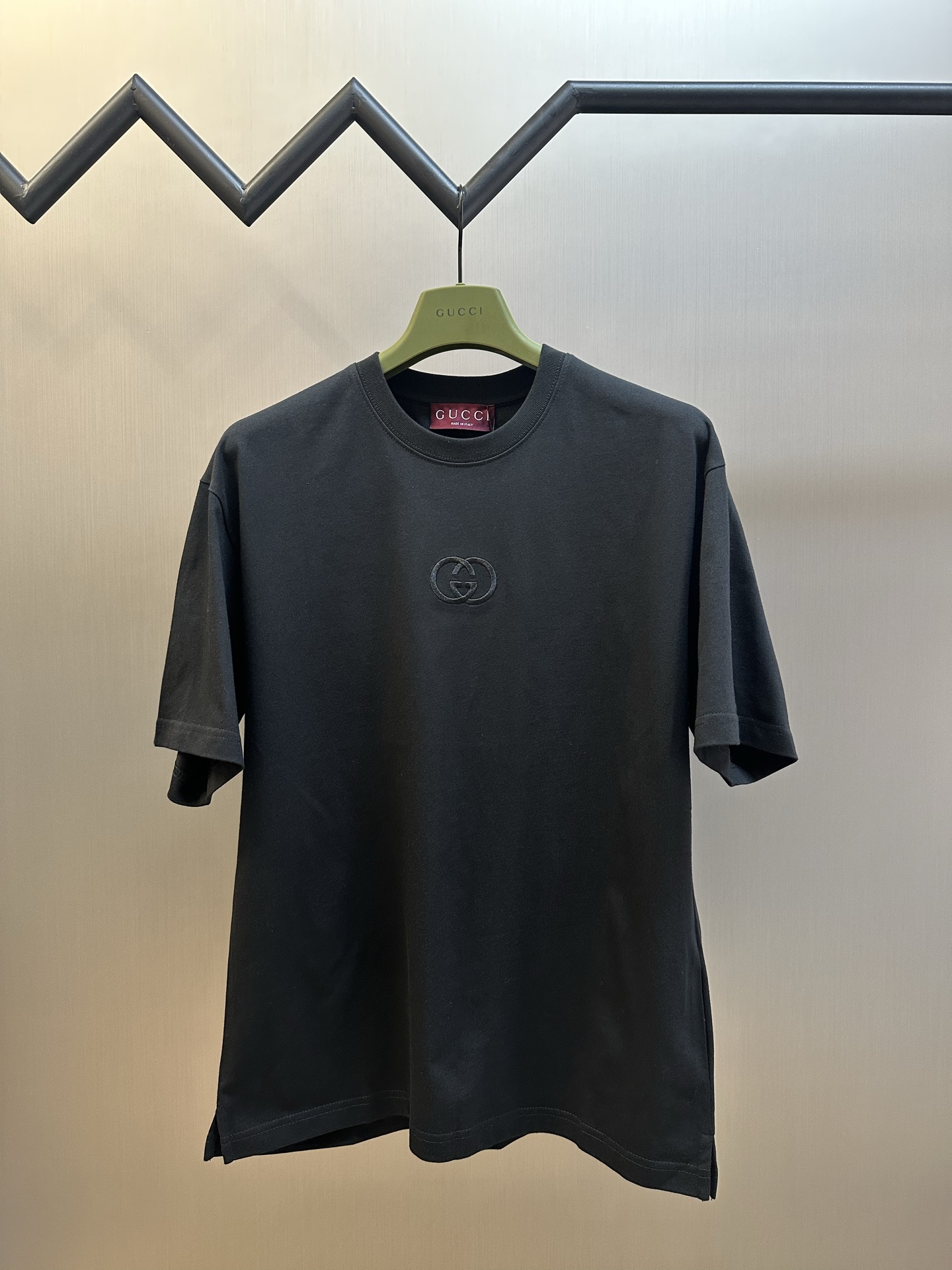 Gucci 구찌 인터로킹 G 자수 크루넥 반팔 티셔츠 의류