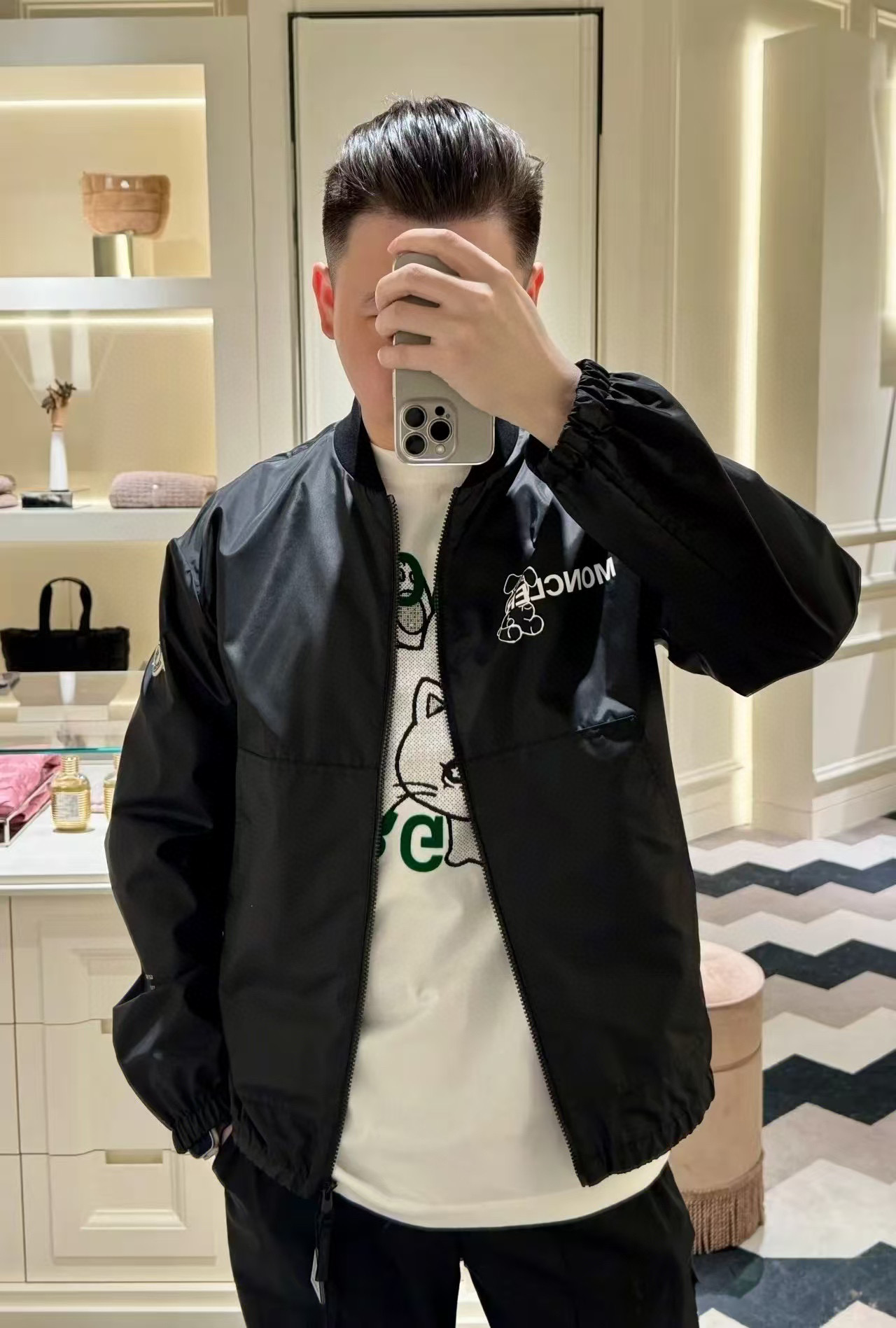 Moncler x Fragment(후지와라 히로시) 몽클레어 몽클레르 보머 자켓 재킷 의류