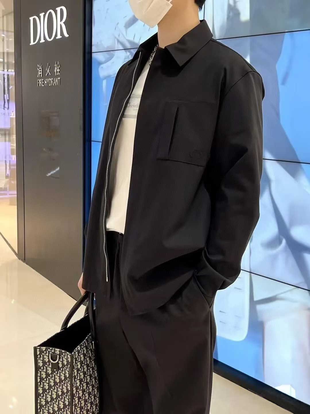 Dior CD Icon 디올 자수 개버딘 자켓 재킷 의류