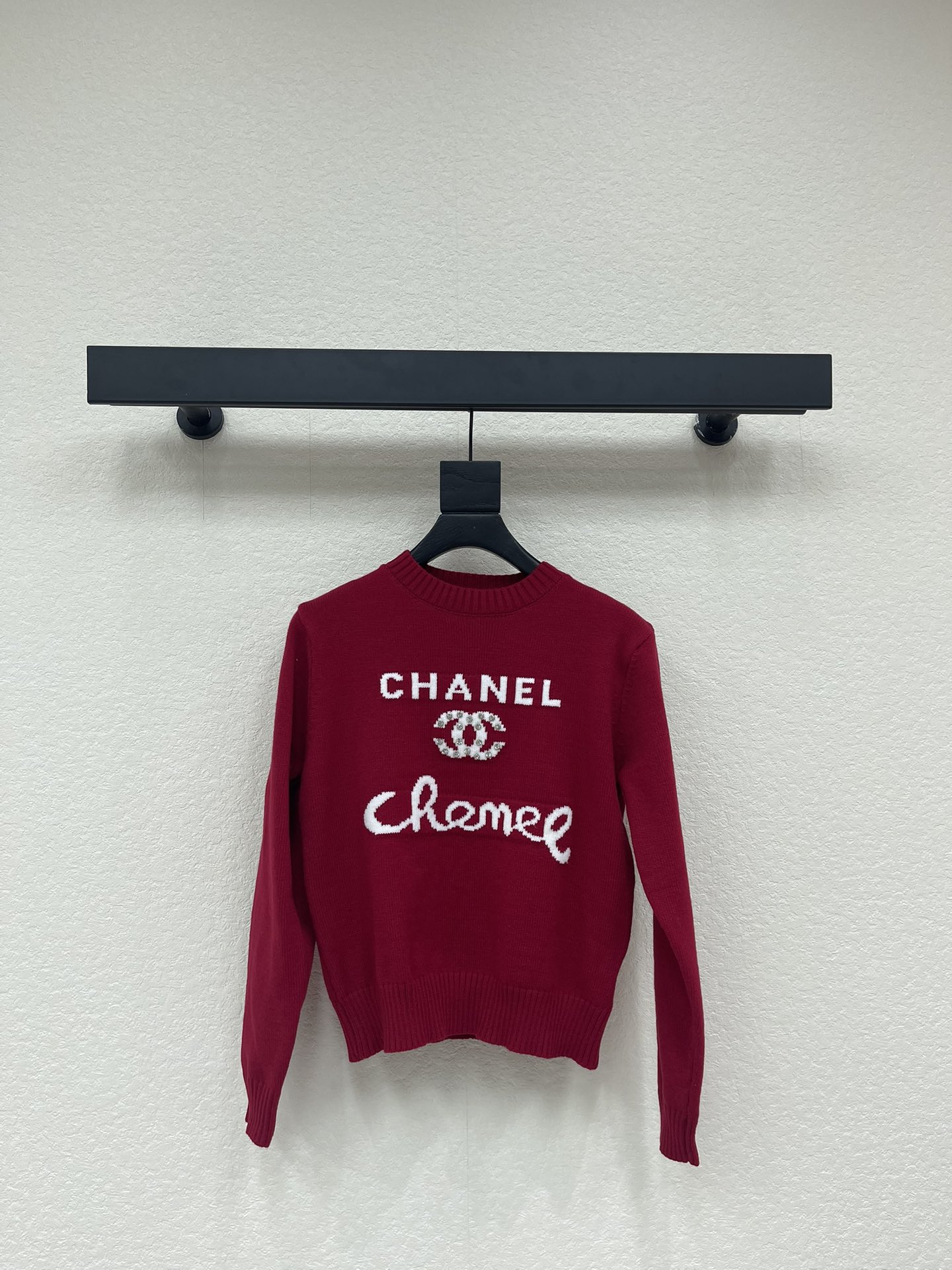 Chanel 샤넬 레터링 자카드 쥬얼 니트 의류