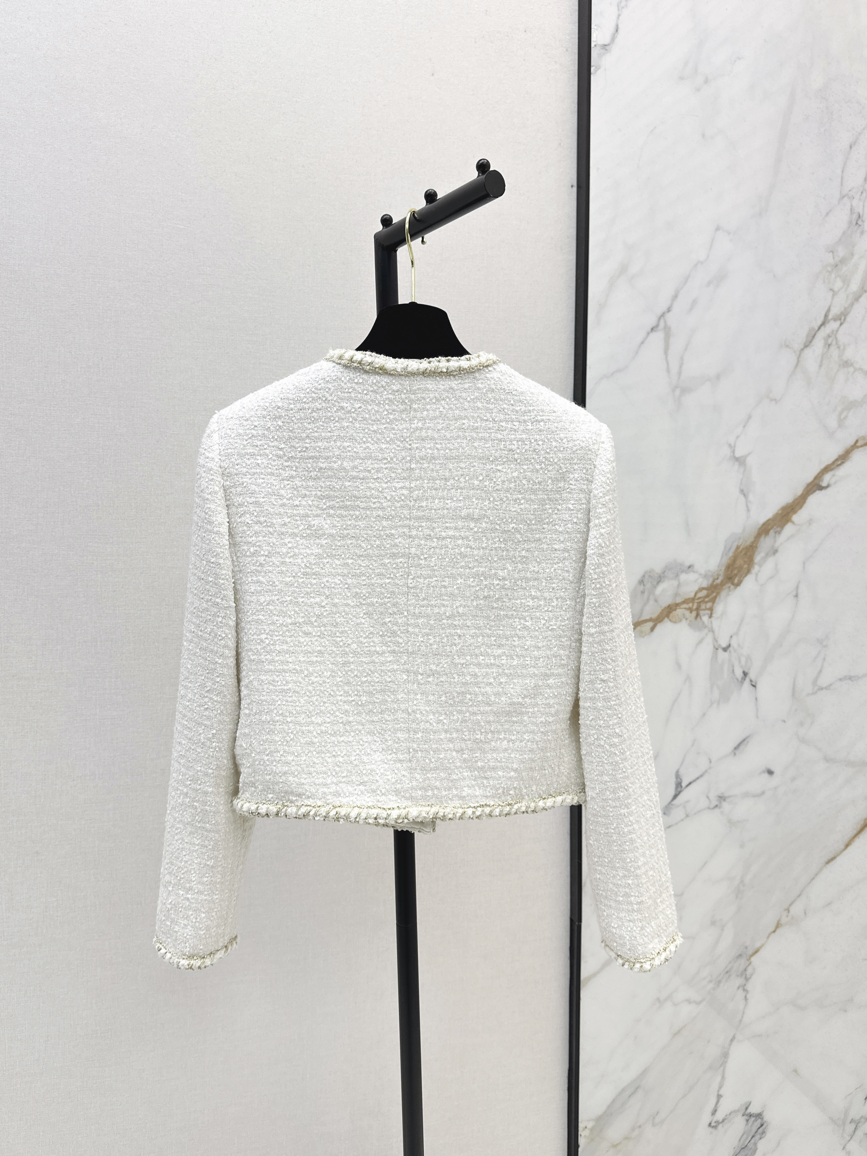 Chanel 샤넬 더블 포켓 배색 자켓 재킷 의류