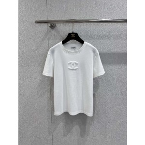 Chanel 샤넬 자수 로고 반팔 티셔츠 의류