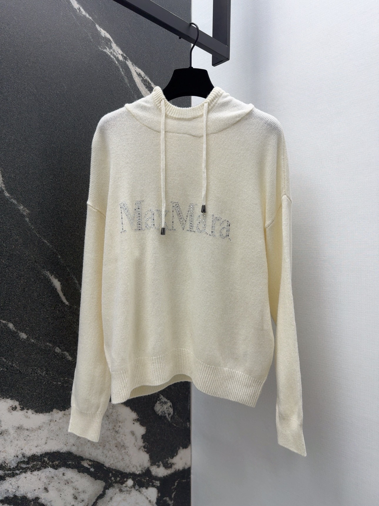 Max Mara 막스마라 핫픽스 로고 후드티 니트 의류