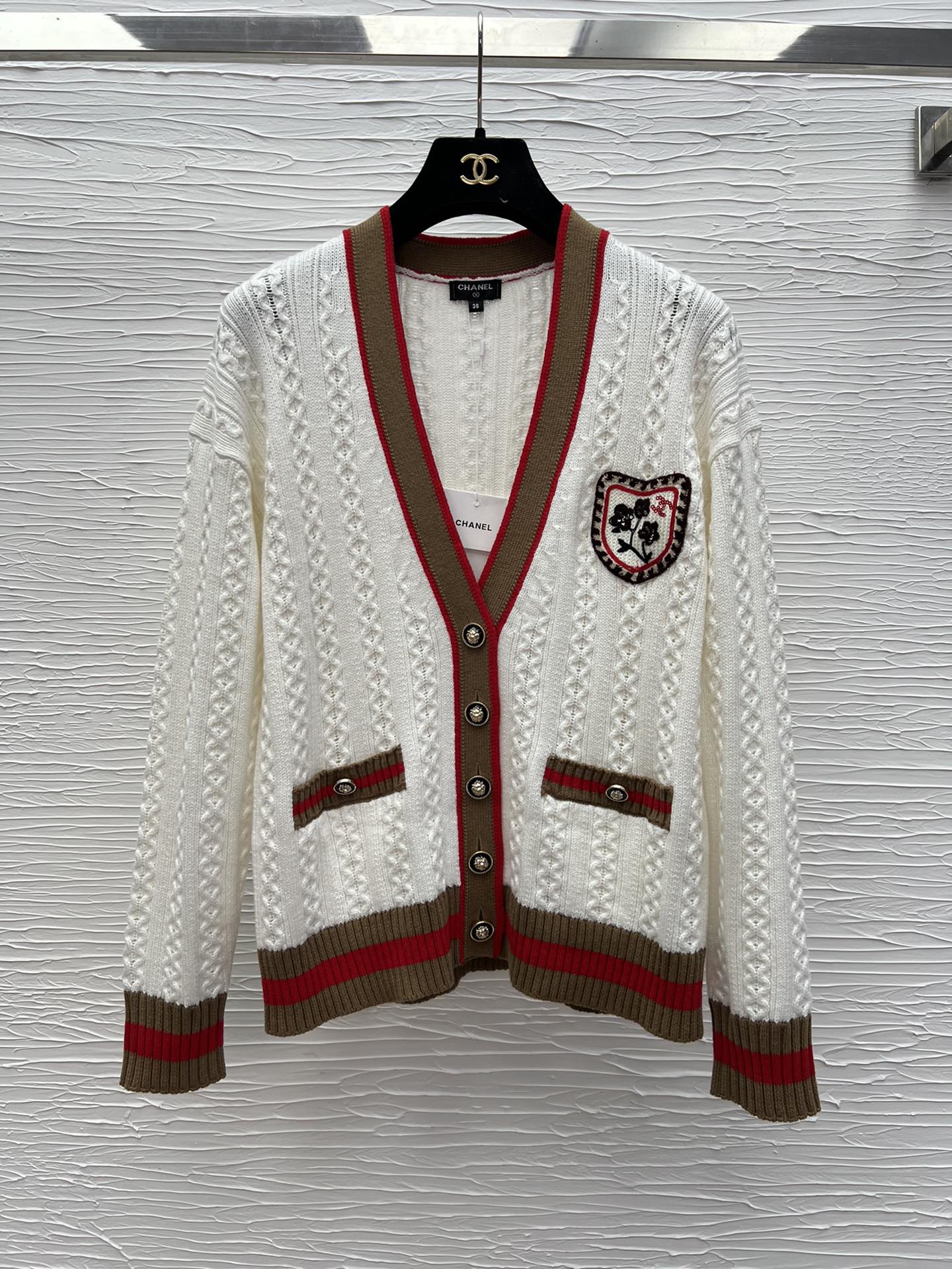 Chanel 샤넬 26C 아메리칸 프레피 가디건 의류