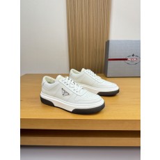 프라다(PRADA) 프리미엄 나파 가죽 스니커즈 신발