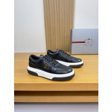 프라다(PRADA) 나파 & 리치 레더 스니커즈 (프리미엄) 신발