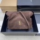 생로랑(YSL) 제이미 4.3 커피 스웨이드 미니 토트백 숄더백 가방