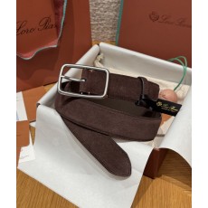로로 피아나(Loro Piana) LP 벌룬 남성 스웨이드 벨트