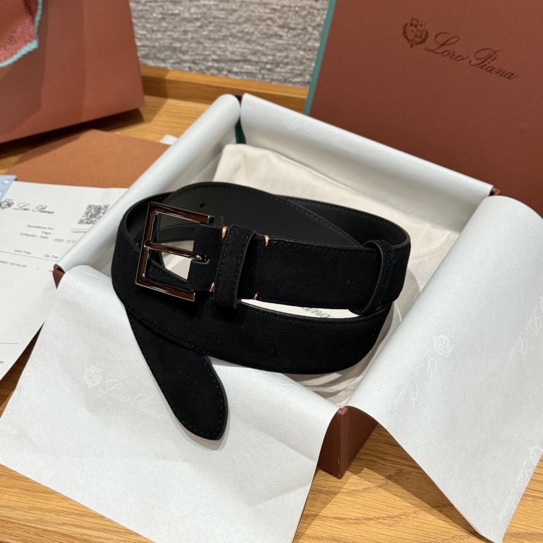 로로 피아나(Loro Piana) LP 알사벨(Alsavel) 남성 캐주얼 벨트