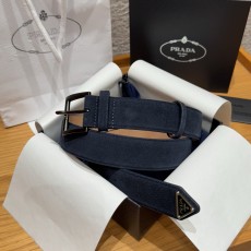 프라다(Prada) 남성 스웨이드 벨트