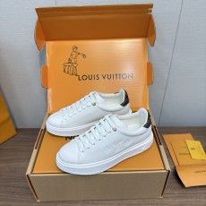 LV 루이비통 타임아웃(Time Out) 모노그램 데님 스니커즈 신발