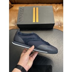 제냐(Zegna) 트리플 스티치 몬테(Monte) 런웨이 스니커즈 신발