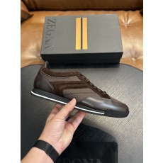 제냐(Zegna) 트리플 스티치 몬테(Monte) 런웨이 스니커즈 신발