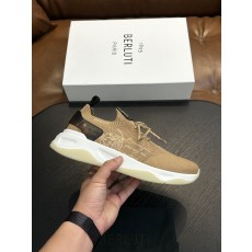 벨루티(Berluti) Shadow 니트 스니커즈 신발
