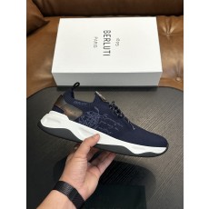 벨루티(Berluti) Shadow 니트 스니커즈 신발