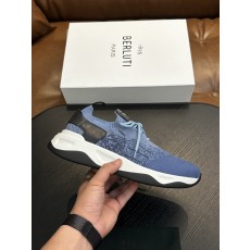 벨루티(Berluti) Shadow 니트 스니커즈 신발