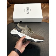 벨루티(Berluti) Shadow 니트 스니커즈 신발