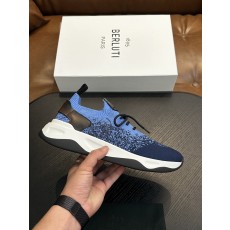 벨루티(Berluti) Shadow 니트 스니커즈 신발