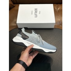 벨루티(Berluti) Shadow 니트 스니커즈 신발