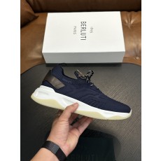 벨루티(Berluti) Shadow 니트 스니커즈 신발