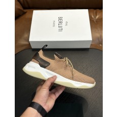 벨루티(Berluti) Shadow 니트 스니커즈 신발