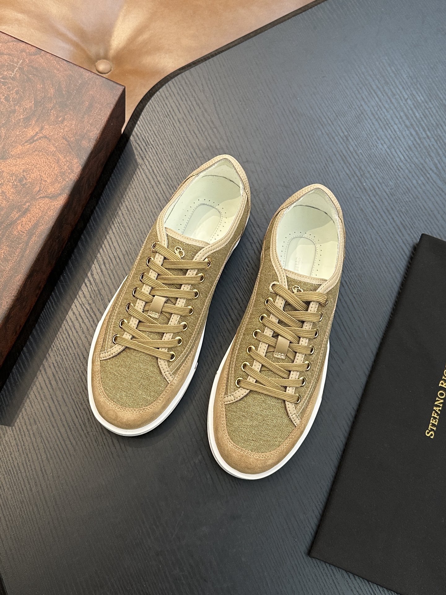 스테파노 리치(Stefano Ricci) 하이엔드 레트로 스니커즈 신발