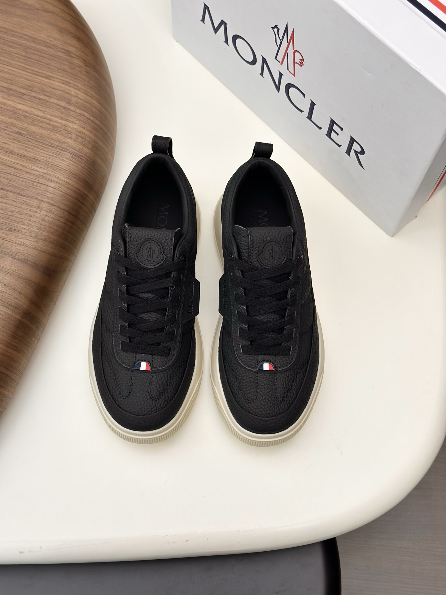몽클레어 몽클레르(Moncler) 믹스 테크니컬 스니커즈 신발