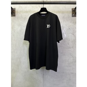 루이비통(LV) 로고 발포 나염 반팔 티셔츠 의류