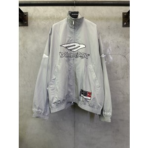 발렌시아가(Balenciaga) 풋볼 시리즈 3M 자수 나일론 윈드브레이커 자켓 재킷 의류