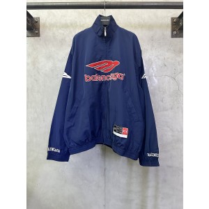 발렌시아가(Balenciaga) 풋볼 시리즈 3M 자수 나일론 윈드브레이커 자켓 재킷 의류