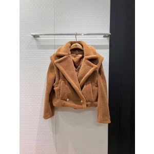 Max Mara 막스마라 테디베어 숏 투피스 레이어드 세트 (베스트 & 패딩 재킷 자켓) 의류