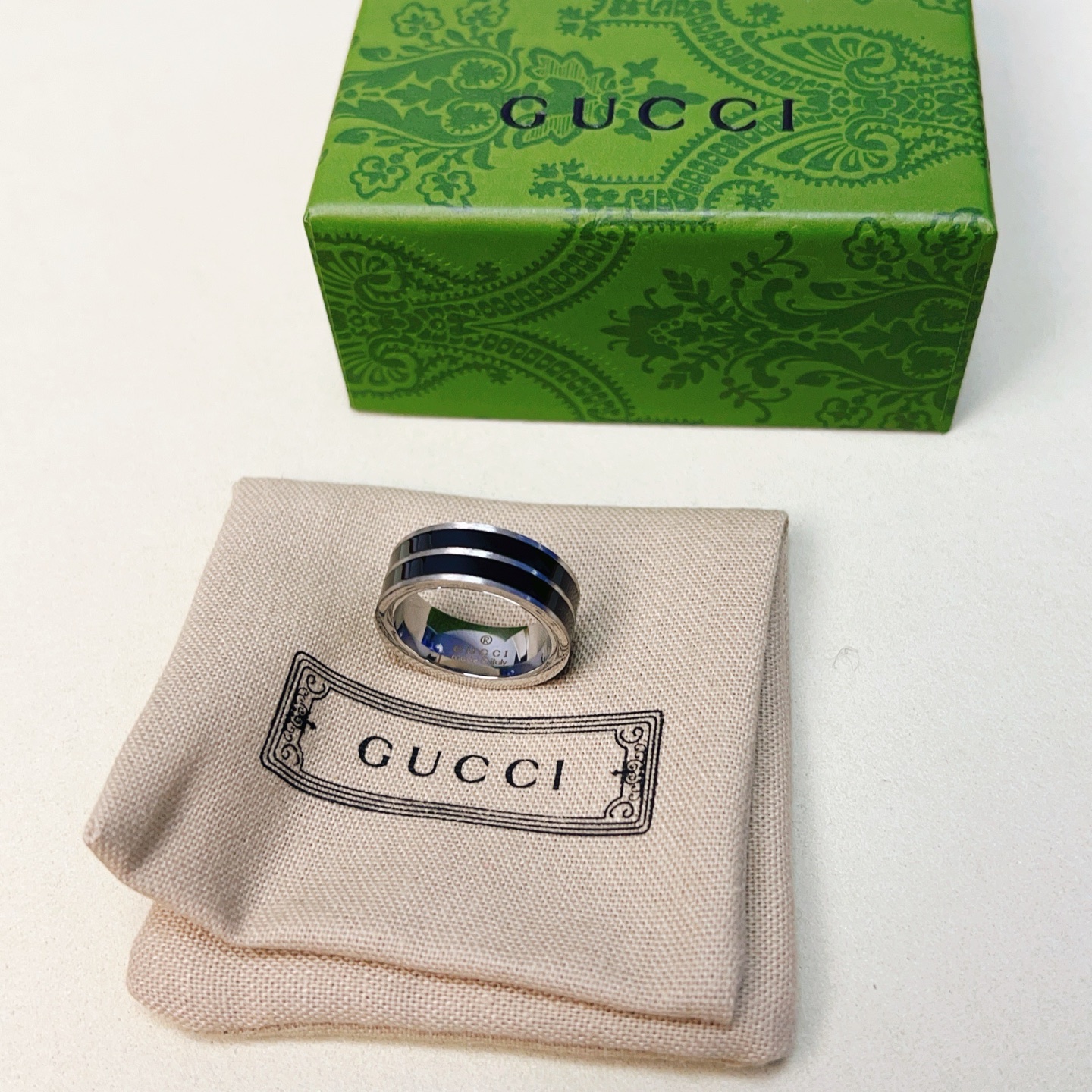 구찌(Gucci) 앤거 포레스트(Anger Forest) 더블 G 반지 악세사리