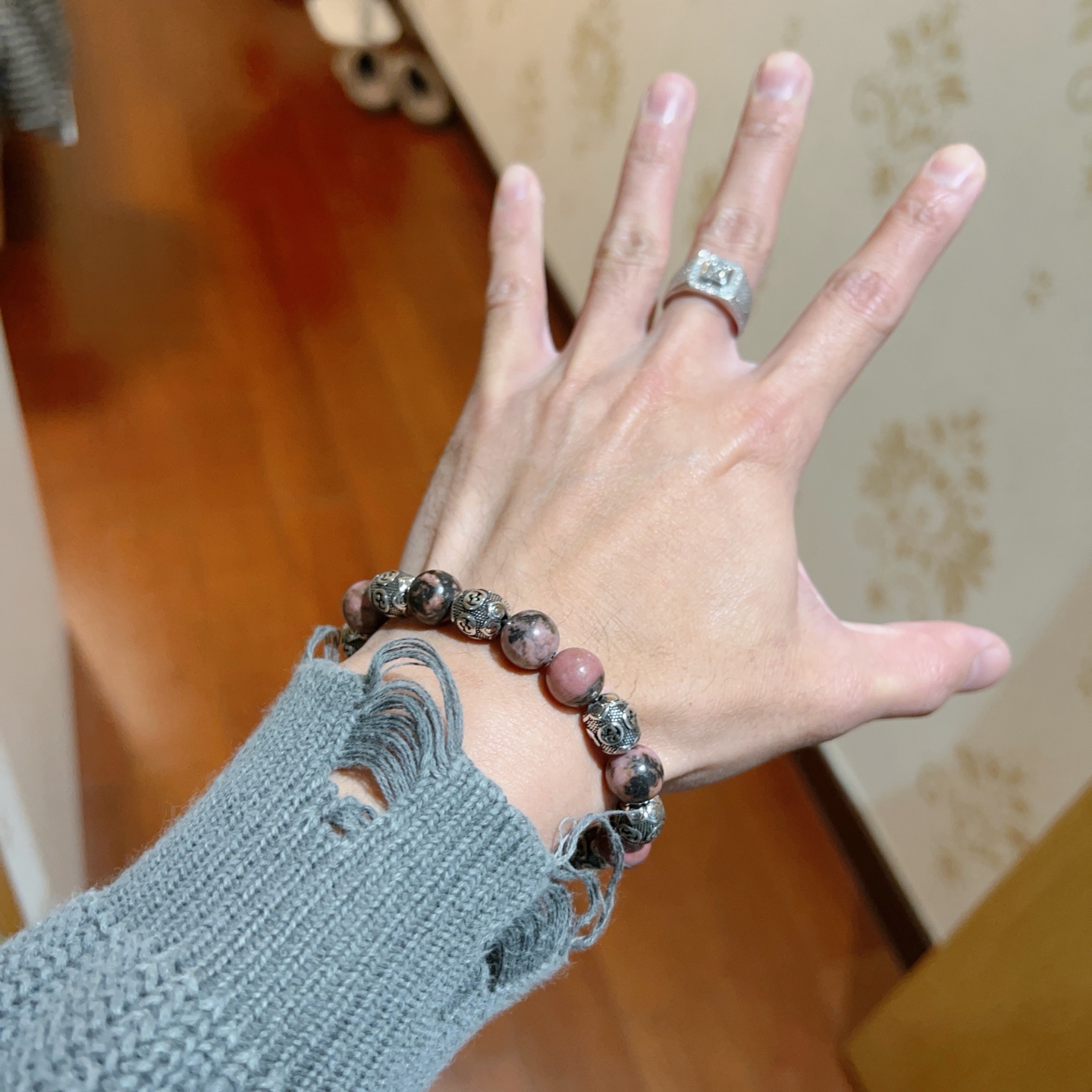 구찌(Gucci) 앤거 포레스트(Anger Forest) 천연석 팔찌 악세사리