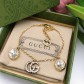 구찌(Gucci) 빈티지 더블 G 젬스톤 팔찌 악세사리